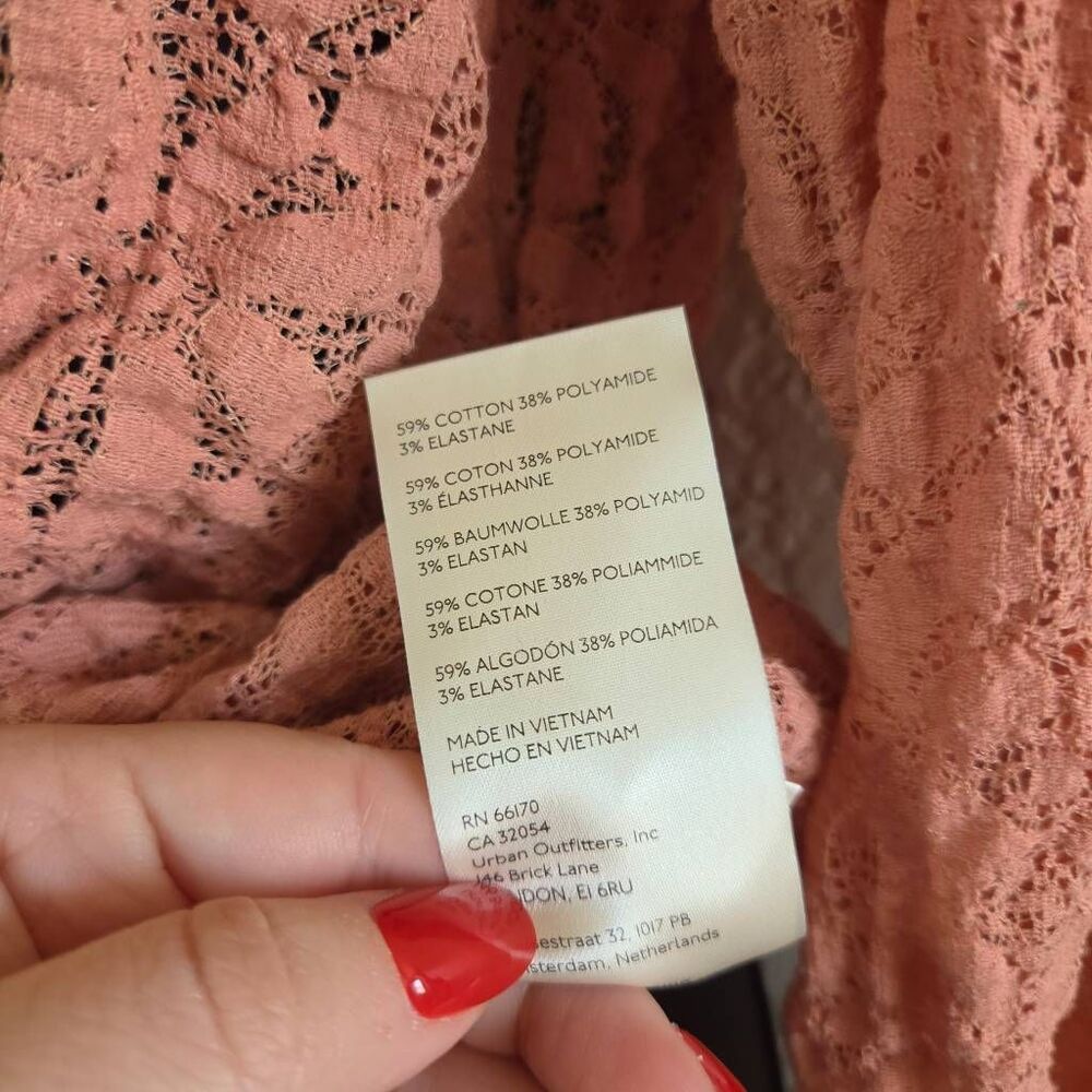 Free People Lilah Lace Blouse - Picture 6 of 8